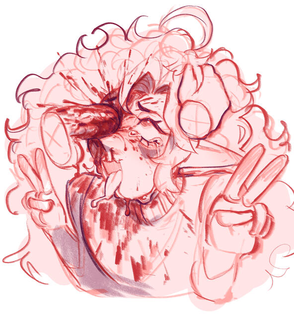 GORE WARNING (EYE TRAUMA)